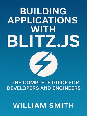 cover image of Building Applications with Blitz.js